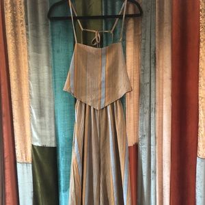 Chloah stripe jumpsuit- small